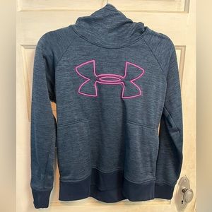 Small Under Armour dark blue hoodie